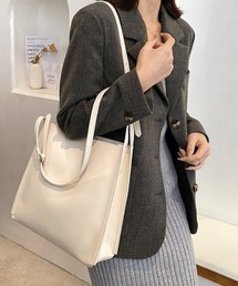 ABITOKYO（アビトーキョー）の「フェイクレザートートバッグ（トートバッグ）」