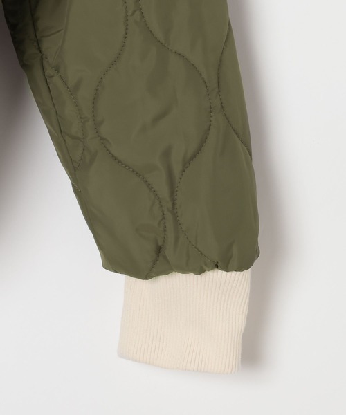 BAYFLOW（ベイフロー）の「[異素材で楽しめる]ボアリバーシブルブルゾン（ブルゾン・レディース・ブラック/ブラウン/オフホワイト・SMALL/MEDIUM）」の20枚目の写真