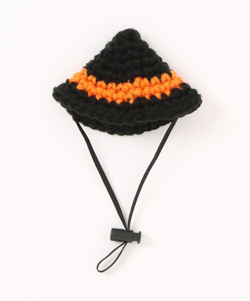 MocoHouse】ハロウィンコスチューム 仮装 手編み/犬用帽子/犬用付け襟