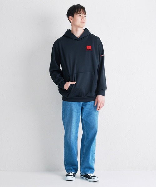 MIKI HOUSE(ミキハウス)の「【WEB限定】裏起毛ダンボールニットフーディー(大人用)(パーカー・レディース・ホワイト/ブラック/ブルー・L(175-185cm)/M(165-175cm)/S(155-165cm))」の6枚目の写真