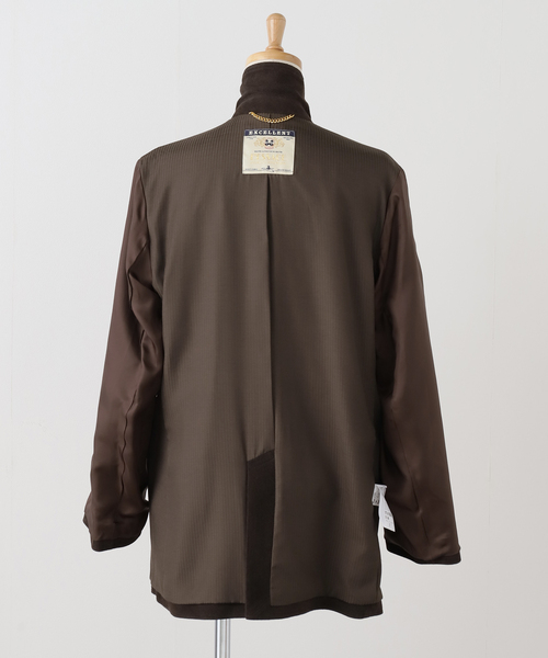 journal standard L'essage（ジャーナルスタンダードレサージュ）の「スウェードジャケット（テーラードジャケット・レディース・ブラウン・FREE）」の18枚目の写真