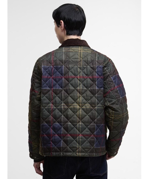 TRANSPORT / トランスポート】タータンチェック キルティング ブルゾン