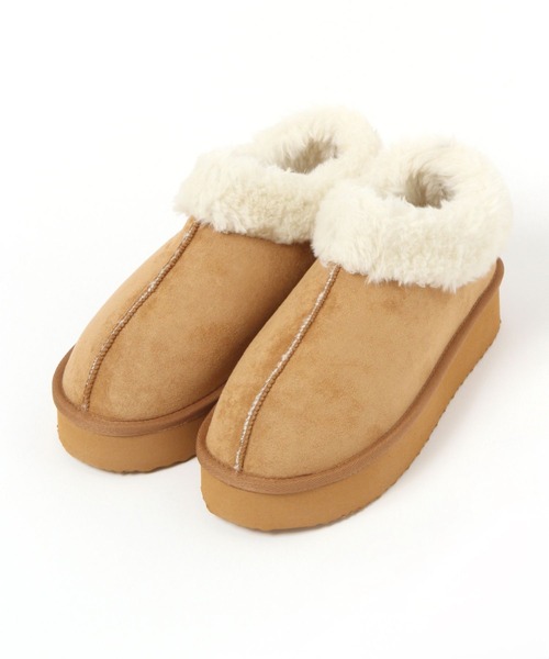 repipi armario(レピピ アルマリオ)の「アツゾコムートンシューズ(その他シューズ・キッズ・キャメル/アイボリー/ブラック・SMALL/MEDIUM/LARGE)」の18枚目の写真