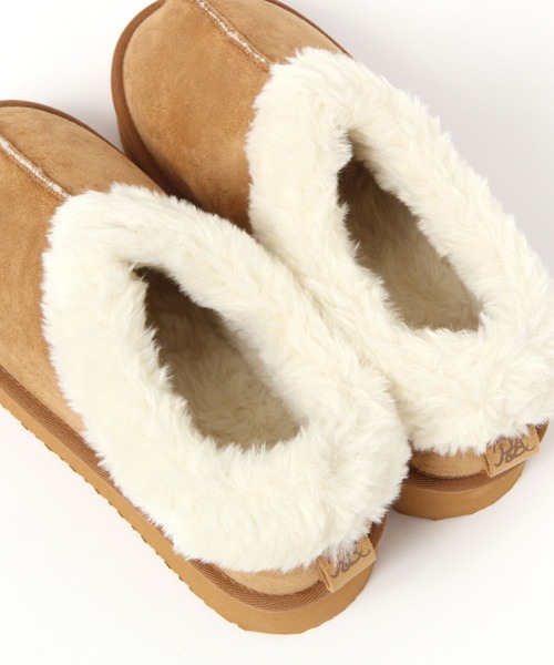 repipi armario(レピピ アルマリオ)の「アツゾコムートンシューズ(その他シューズ・キッズ・キャメル/アイボリー/ブラック・SMALL/MEDIUM/LARGE)」の15枚目の写真