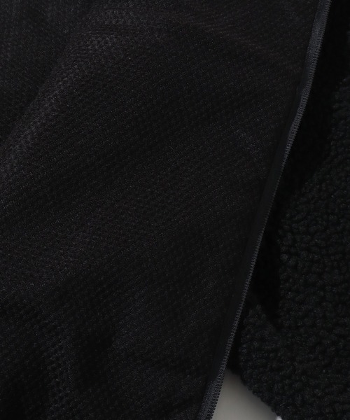FIRST DOWN(ファーストダウン)の「【FIRST DOWN/ファーストダウン】 BOA JKT / タンブリングボア ジャケット(ブルゾン・メンズ・ブラック/ライトベージュ・L/M/S/XL)」の14枚目の写真