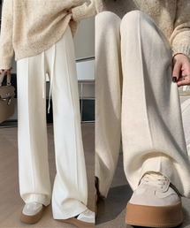 L LABEL（エルラベル）の「センターラインサーマルニットパンツ（その他パンツ）」