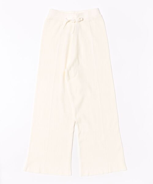 L LABEL(エルラベル)の「センターラインサーマルニットパンツ(その他パンツ・レディース・ブラック/ベージュ/グレー/ホワイト/ピンク・FREE)」の15枚目の写真