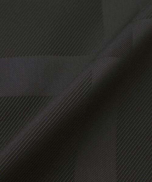 BLACK LABEL CRESTBRIDGE（ブラックレーベル・クレストブリッジ）の「シャドーチェックラミネートステンカラーコート（ステンカラーコート・メンズ・ブラック・M/XL/L）」の8枚目の写真