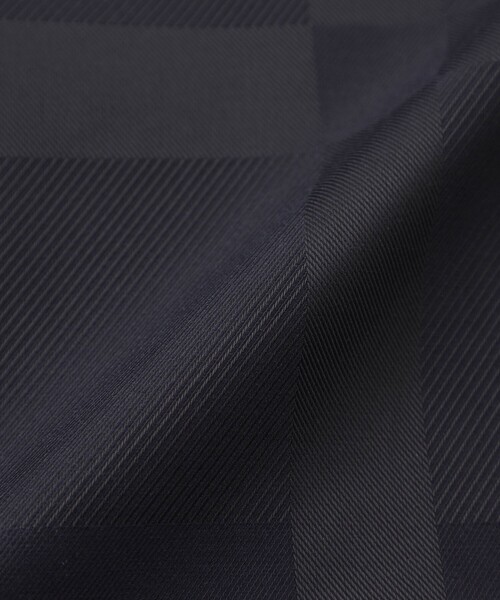 BLACK LABEL CRESTBRIDGE（ブラックレーベル・クレストブリッジ）の「シャドーチェックラミネートステンカラーコート（ステンカラーコート・メンズ・ブラック・M/XL/L）」の16枚目の写真