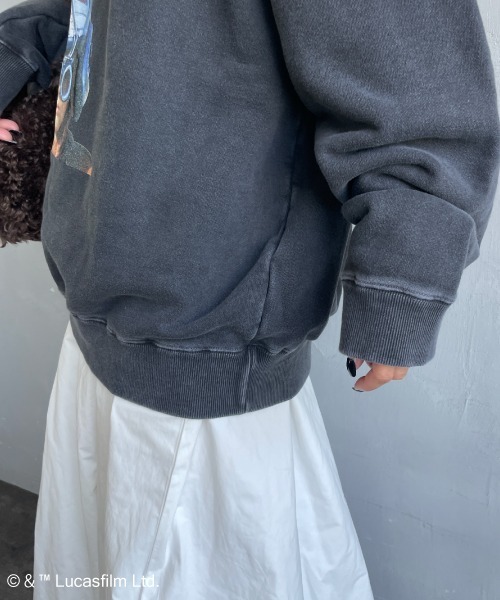 GOOD ROCK SPEED（グッドロックスピード）の「[GOOD ROCK SPEED/グッドロックスピード] 別注 / STAR WARS / ANAKIN SKYWALKER / プリントスウェット / ディズニー（スウェット・レディース・チャコールグレー・XL/L/M）」の14枚目の写真