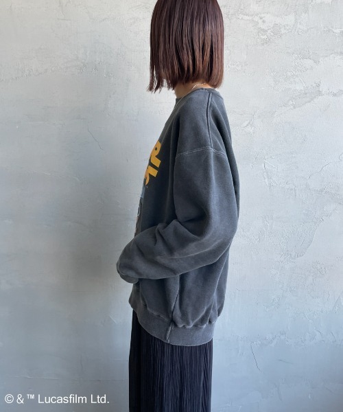 GOOD ROCK SPEED（グッドロックスピード）の「[GOOD ROCK SPEED/グッドロックスピード] 別注 / STAR WARS / ANAKIN SKYWALKER / プリントスウェット / ディズニー（スウェット・レディース・チャコールグレー・XL/L/M）」の16枚目の写真