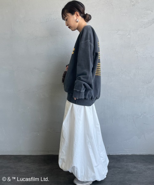 GOOD ROCK SPEED（グッドロックスピード）の「[GOOD ROCK SPEED/グッドロックスピード] 別注 / STAR WARS / ANAKIN SKYWALKER / プリントスウェット / ディズニー（スウェット・レディース・チャコールグレー・XL/L/M）」の10枚目の写真