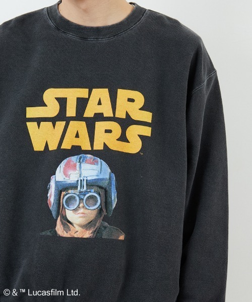 GOOD ROCK SPEED（グッドロックスピード）の「[GOOD ROCK SPEED/グッドロックスピード] 別注 / STAR WARS / ANAKIN SKYWALKER / プリントスウェット / ディズニー（スウェット・レディース・チャコールグレー・XL/L/M）」の22枚目の写真