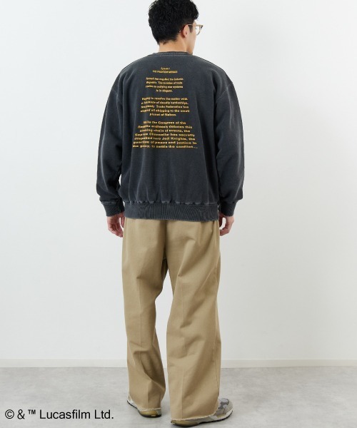 GOOD ROCK SPEED（グッドロックスピード）の「[GOOD ROCK SPEED/グッドロックスピード] 別注 / STAR WARS / ANAKIN SKYWALKER / プリントスウェット / ディズニー（スウェット・レディース・チャコールグレー・XL/L/M）」の21枚目の写真