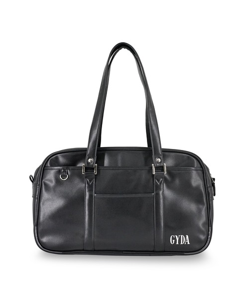 GYDA(ジェイダ)の「GYDA(ジェイダ)ファーチャーム付き合皮スクールボストン GY-B411 スクールバッグ(ボストンバッグ・レディース・ブラウン/ブラック・FREE)」の12枚目の写真