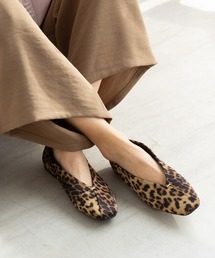 Elura | Vカットスクエアフラットシューズ/597583(パンプス)