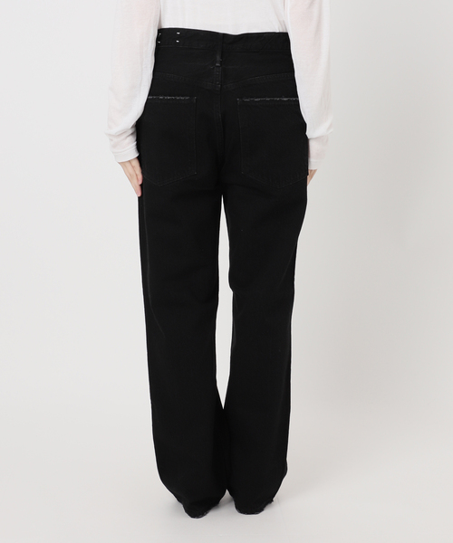 Spick & Span（スピックアンドスパン）の「upper hights/アッパーハイツ 別注THE HIM*（デニムパンツ・レディース・ブラック/ベージュ・23/26/25/24）」の20枚目の写真