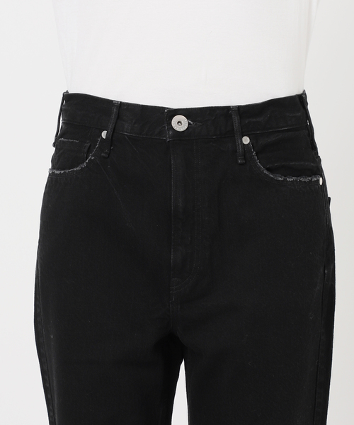 Spick & Span（スピックアンドスパン）の「upper hights/アッパーハイツ 別注THE HIM*（デニムパンツ・レディース・ブラック/ベージュ・23/26/25/24）」の22枚目の写真