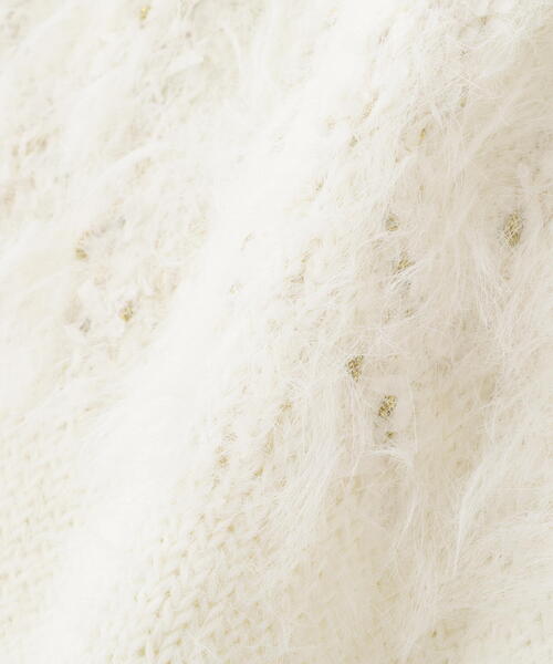 PROPORTION BODY DRESSING(プロポーションボディドレッシング)の「ラメ入り求心柄ニット / 1215270127(ニット/セーター・レディース・ベージュ/グレー/ホワイト系その他・FREE)」の17枚目の写真