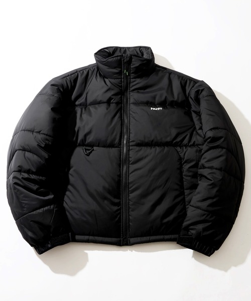 HUF（ハフ）の「【HUF/ハフ】SEQUOIA PUFFER/セコイア パファー ダウンジャケット（ダウンジャケット/コート・メンズ・ブラック・M/S/XL/L）」の3枚目の写真