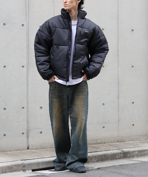 HUF（ハフ）の「【HUF/ハフ】SEQUOIA PUFFER/セコイア パファー ダウンジャケット（ダウンジャケット/コート・メンズ・ブラック・M/S/XL/L）」の2枚目の写真