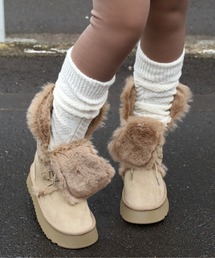 Vini | リブニットレッグウォーマー(レッグウォーマー)