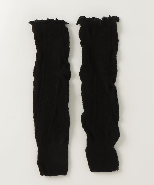 Vini（ヴィニ）の「リブニットレッグウォーマー（レッグウォーマー・レディース・グレー/ブラック/ホワイト/ベージュ・FREE）」の22枚目の写真