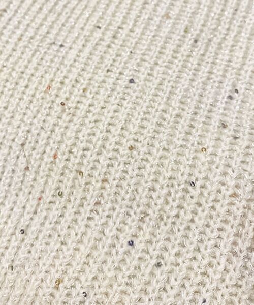 rps（アールピーエス）の「ラメスパンコールニットプルオーバー（ニット/セーター・レディース・ブラウン系その他/オフホワイト/グレー/ブルー・フリー）」の12枚目の写真