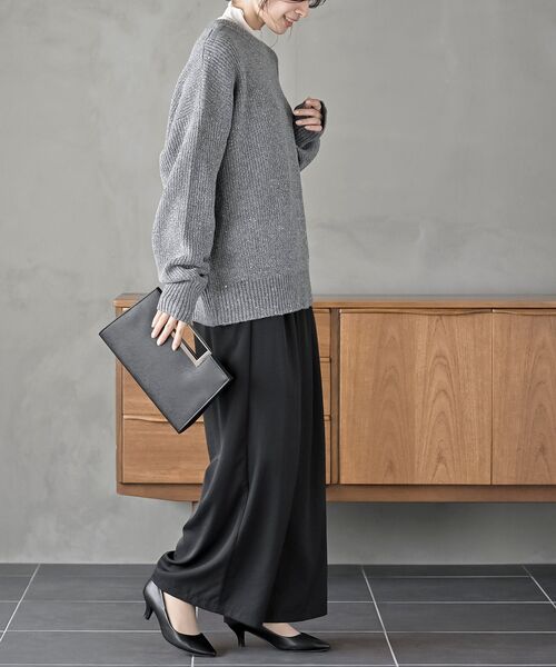 rps（アールピーエス）の「ラメスパンコールニットプルオーバー（ニット/セーター・レディース・ブラウン系その他/オフホワイト/グレー/ブルー・フリー）」の22枚目の写真