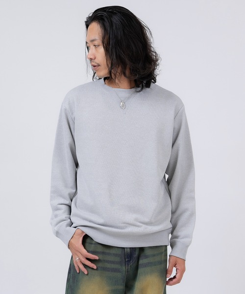 improves（インプローブス）の「スムーススウェット クルーネック トレーナー（スウェット・メンズ・ネイビー/チャコール/ブラック/杢グレー・X-LARGE/LARGE/MEDIUM）」の2枚目の写真