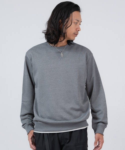 improves（インプローブス）の「スムーススウェット クルーネック トレーナー（スウェット・メンズ・ネイビー/チャコール/ブラック/杢グレー・X-LARGE/LARGE/MEDIUM）」の3枚目の写真