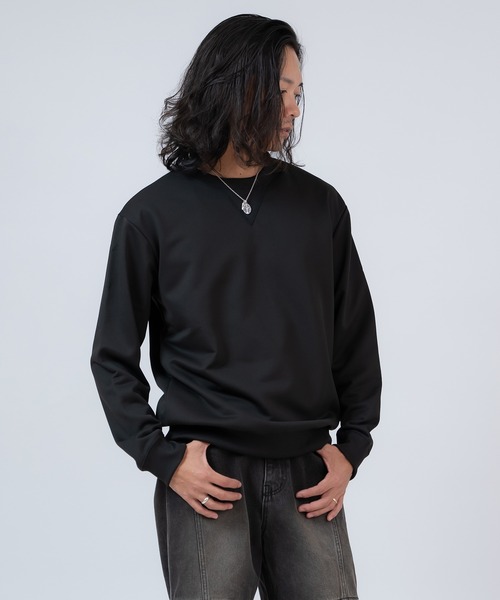 improves（インプローブス）の「スムーススウェット クルーネック トレーナー（スウェット・メンズ・ネイビー/チャコール/ブラック/杢グレー・X-LARGE/LARGE/MEDIUM）」の9枚目の写真