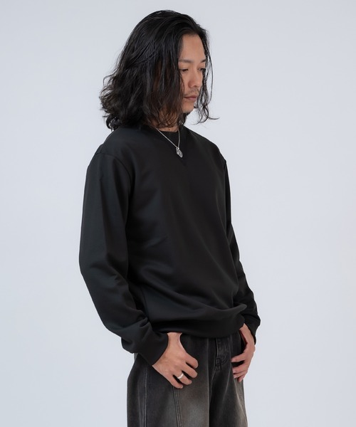 improves（インプローブス）の「スムーススウェット クルーネック トレーナー（スウェット・メンズ・ネイビー/チャコール/ブラック/杢グレー・X-LARGE/LARGE/MEDIUM）」の8枚目の写真