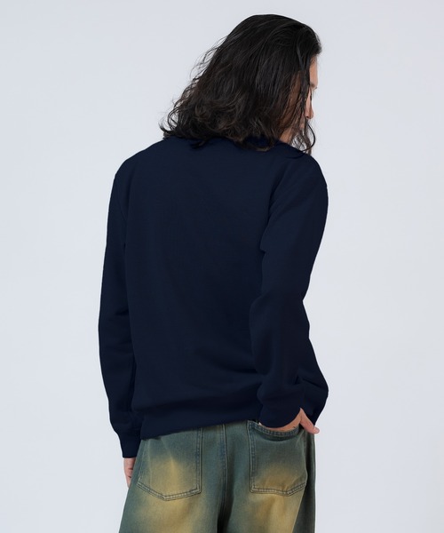 improves（インプローブス）の「スムーススウェット クルーネック トレーナー（スウェット・メンズ・ネイビー/チャコール/ブラック/杢グレー・X-LARGE/LARGE/MEDIUM）」の15枚目の写真