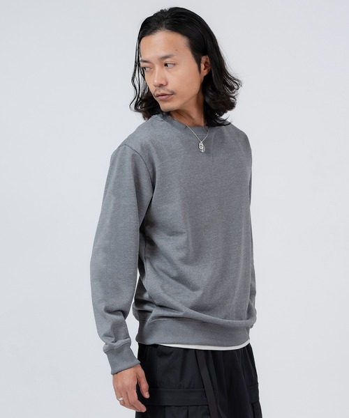 improves（インプローブス）の「スムーススウェット クルーネック トレーナー（スウェット・メンズ・ネイビー/チャコール/ブラック/杢グレー・X-LARGE/LARGE/MEDIUM）」の21枚目の写真