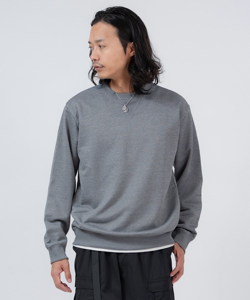 improves（インプローブス）の「スムーススウェット クルーネック トレーナー（スウェット・メンズ・ネイビー/チャコール/ブラック/杢グレー・X-LARGE/LARGE/MEDIUM）」の20枚目の写真