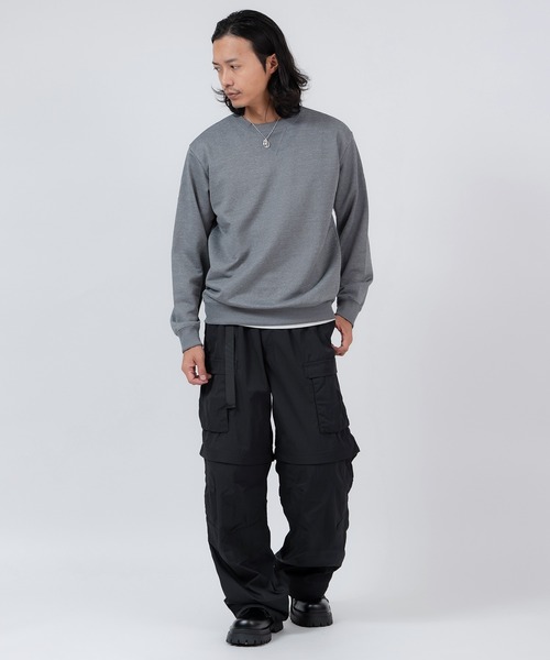 improves（インプローブス）の「スムーススウェット クルーネック トレーナー（スウェット・メンズ・ネイビー/チャコール/ブラック/杢グレー・X-LARGE/LARGE/MEDIUM）」の18枚目の写真