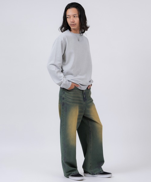 improves（インプローブス）の「スムーススウェット クルーネック トレーナー（スウェット・メンズ・ネイビー/チャコール/ブラック/杢グレー・X-LARGE/LARGE/MEDIUM）」の22枚目の写真