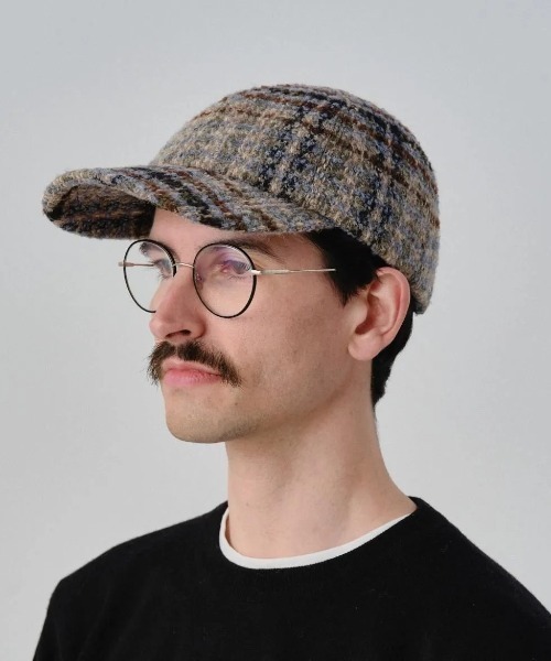 Nine Tailor(ナインテイラー)の「【Nine Tailor】 Euryops Cap(キャップ・メンズ・ブラウン・FREE)」の3枚目の写真