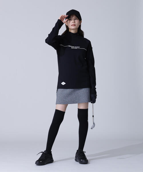 セール】【MASTER BUNNY EDITION】Wジャガードニットスカート