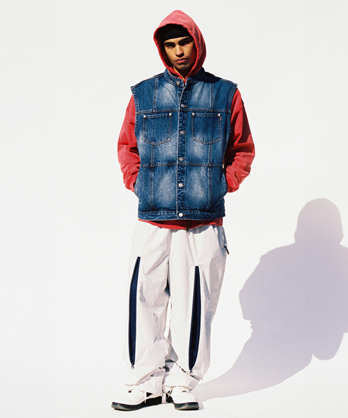WKNDRS(ウィーキャンドース)の「TECHNICAL WINDBREAKER PANTS (L.GREY)(スウェットパンツ・レディース・その他・X-LARGE/MEDIUM/LARGE)」の9枚目の写真