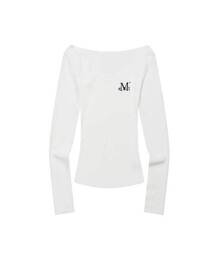 ビアジェ スリムフィット Vネック デミッジリブ 長袖Tシャツ (6カラー)