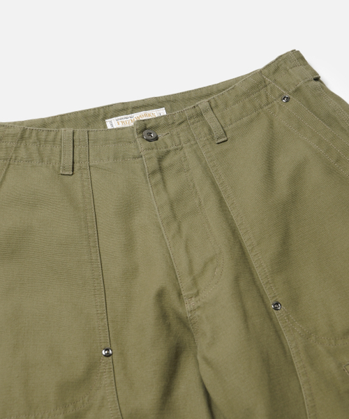 FRIZMWORKS(フリズムワークス)の「JUNGLE CLOTH DOUBLE KNEE PANTS _ KHAKI BEIGE(その他パンツ・メンズ・その他・SMALL/MEDIUM/LARGE/X-LARGE)」の3枚目の写真