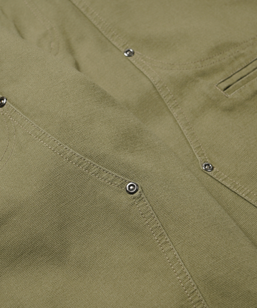FRIZMWORKS(フリズムワークス)の「JUNGLE CLOTH DOUBLE KNEE PANTS _ KHAKI BEIGE(その他パンツ・メンズ・その他・SMALL/MEDIUM/LARGE/X-LARGE)」の6枚目の写真