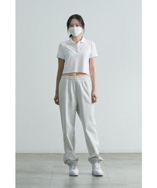 MUSINSA STANDARD WOMAN(ムシンサスタンダードウーマン)の「【クールタンダード】レディースクロップドピケポロシャツ【ホワイト】(ポロシャツ・レディース・その他・SMALL/MEDIUM/LARGE/X-SMALL)」の8枚目の写真