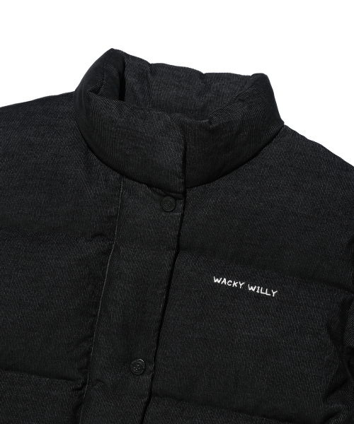 Wacky WiLLy(ワッキーウィリー)の「ウィメンズデニムライクダウンジャケットブラック(ダウンジャケット/コート・レディース・その他・F)」の5枚目の写真