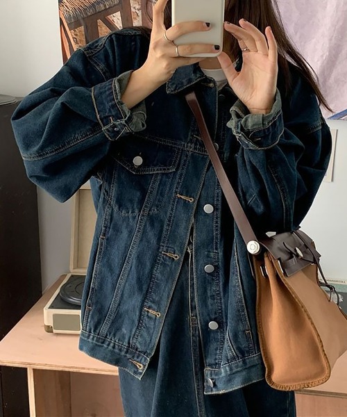 セール】デニムセットアップ ジャケットとロングスカート