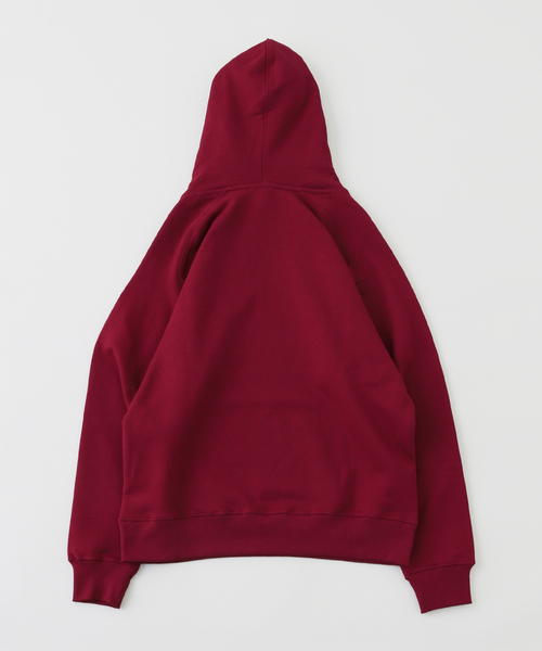 EDIFICE(エディフィス)の「fursac (フルサック) Hoody with honeycomb lining(スウェット・メンズ・ボルドー・LARGE/MEDIUM)」の2枚目の写真