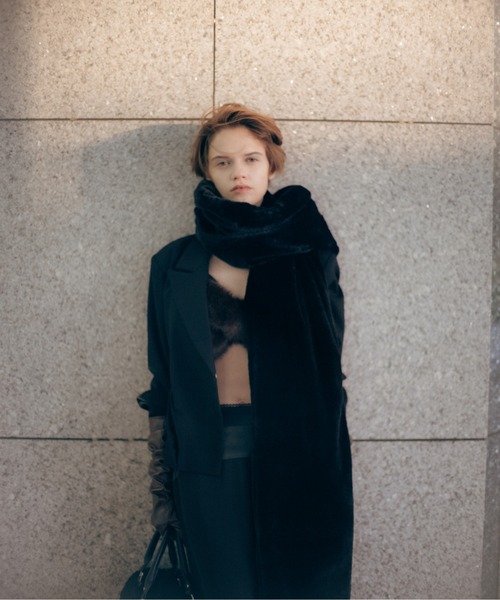 CARLA Fluffy cami ブラック カーラ フラッフィー CARLA カーラ Fluffy