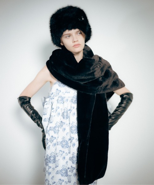 Fluffy long muffler / フラッフィーロングマフラー（マフラー